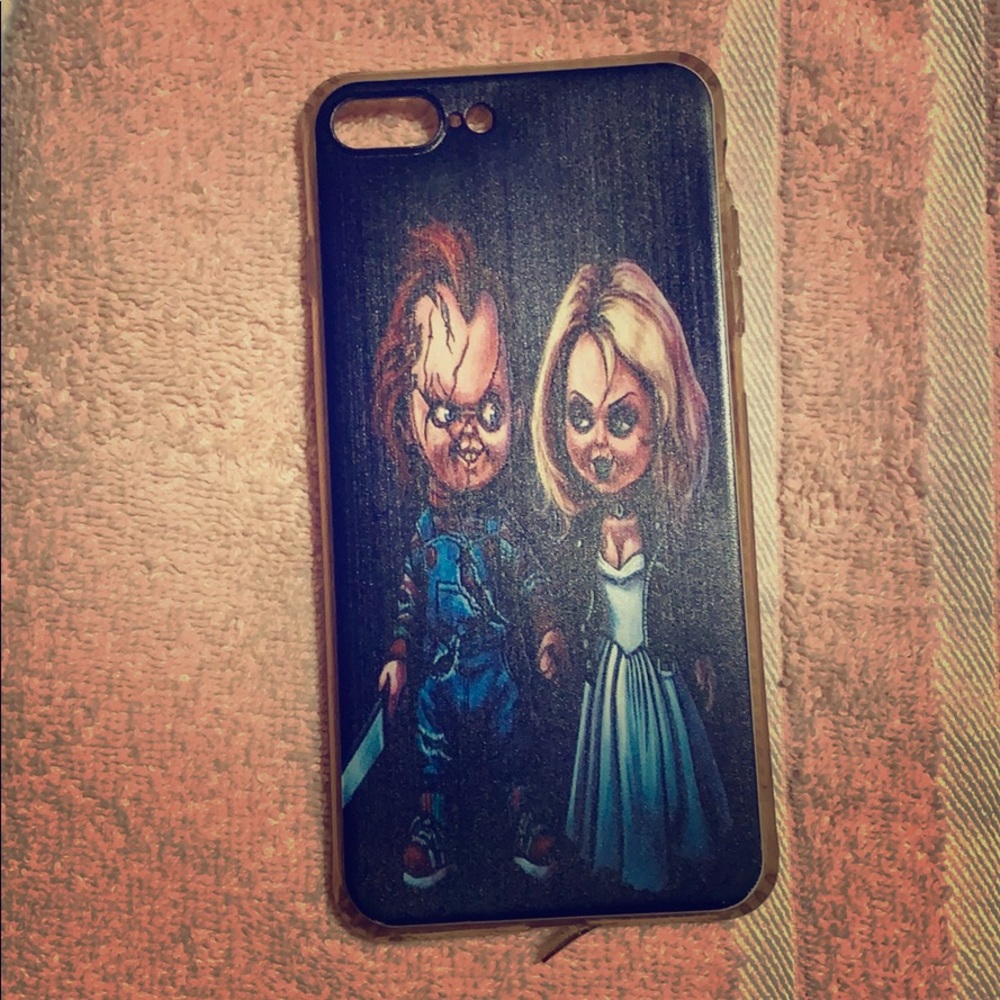 Iphone 8plus case chucky & wife case